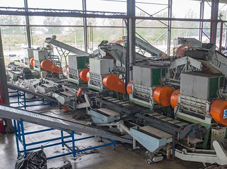 Trituradora de neumáticos de cuatro ejes para Qingdao Shuangxing Group
